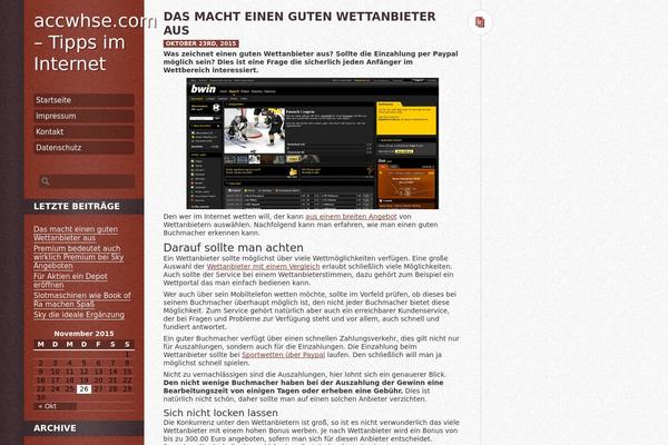 DailyPost theme site design template sample