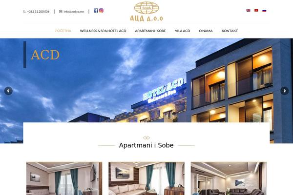 Site using Designthemes-university-addon plugin