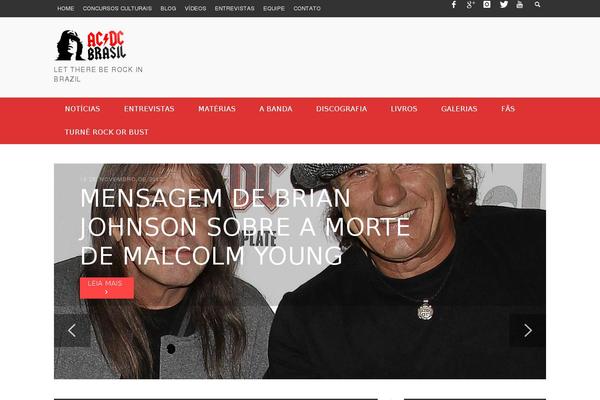 PRESSO theme site design template sample
