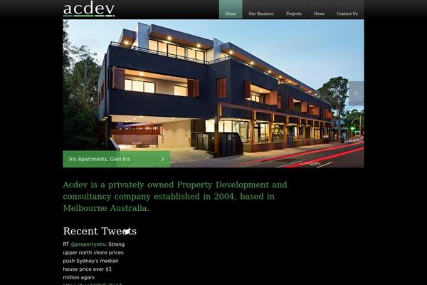 acdev.com.au site used Adapt