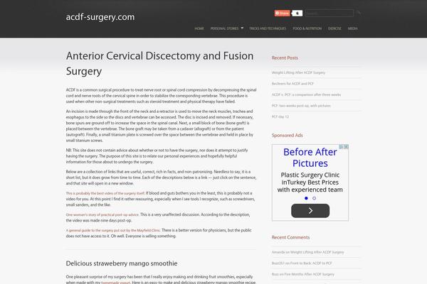 acdf-surgery.com site used Life