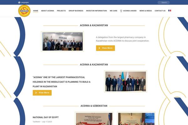 Jupiter Child theme site design template sample