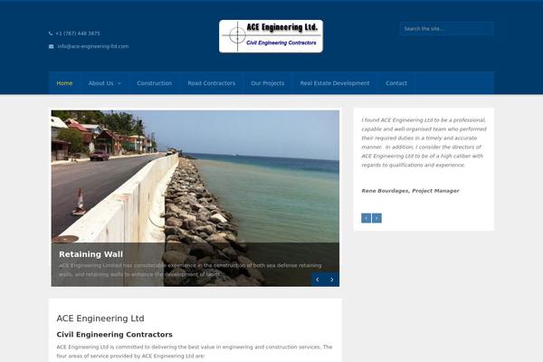 ace-engineering-ltd.com site used Universe