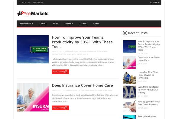 Amzola theme site design template sample