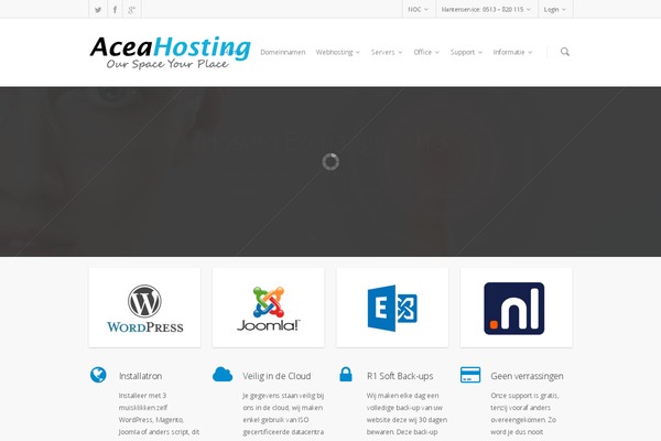 Salient theme site design template sample