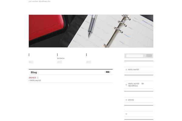 BizVektor theme site design template sample