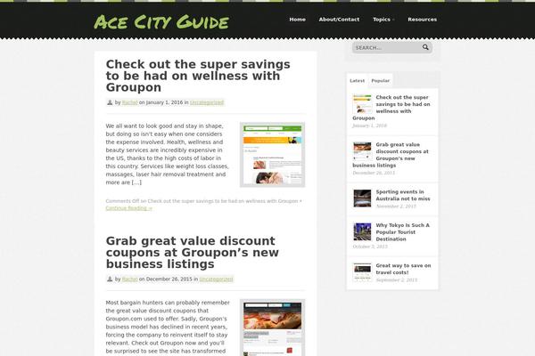 Swatch theme site design template sample