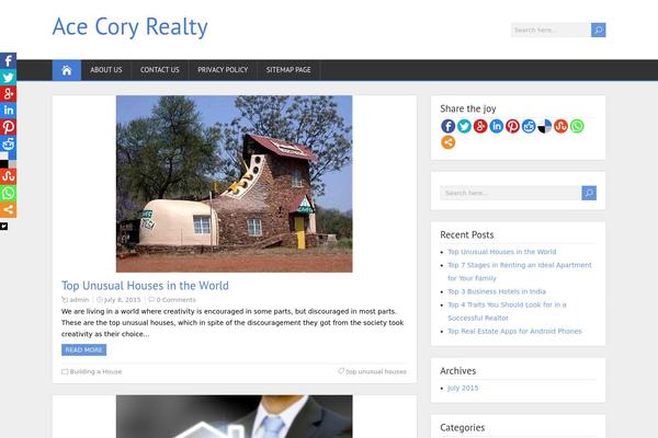 acecoryrealty.com site used ShootingStar