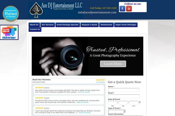 Site using Salient-core plugin