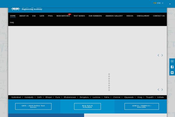 Site using A3-Social-Sidebar plugin