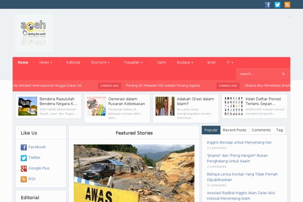 Alpha theme site design template sample
