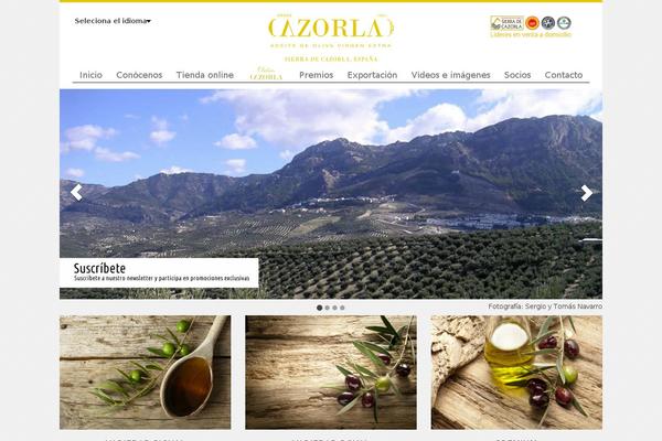 Roots theme site design template sample