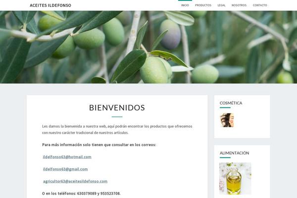 Nisarg theme site design template sample
