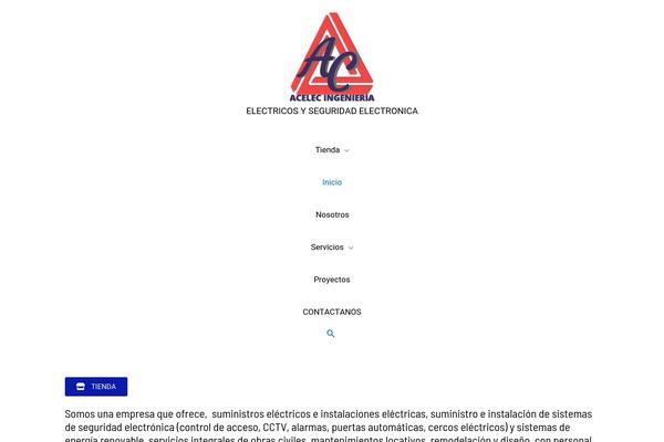acelecingenieria.com site used Astra