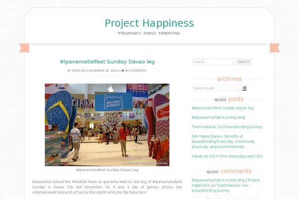 Sugar and Spice theme site design template sample