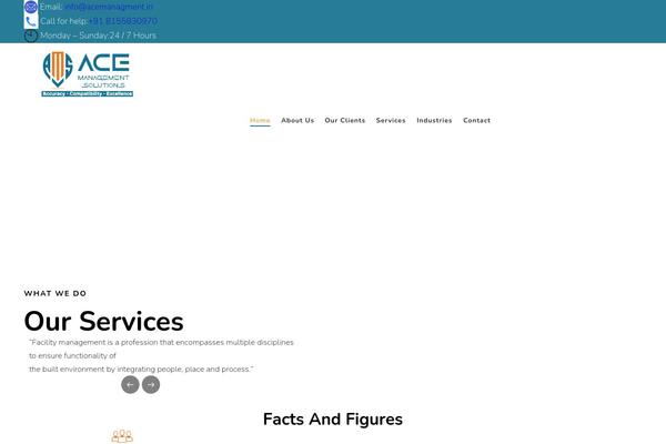 Qwery theme site design template sample
