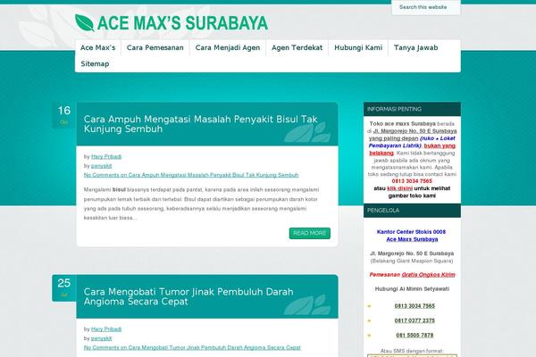 Medicine theme site design template sample