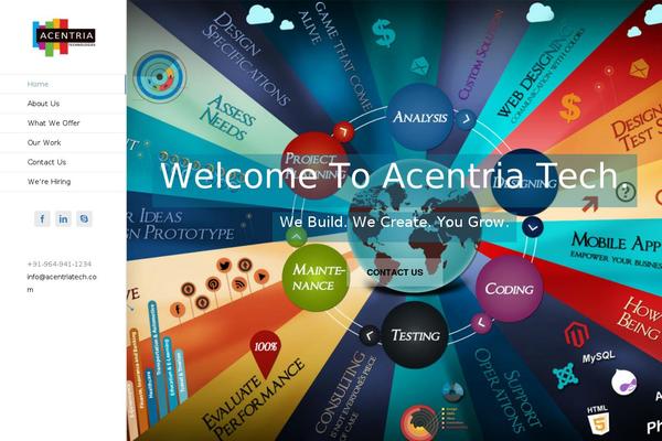 Avada theme site design template sample
