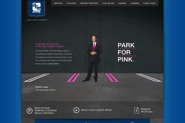 aceparking.com site used Ace-parking