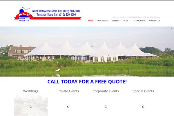CleanSpace theme site design template sample