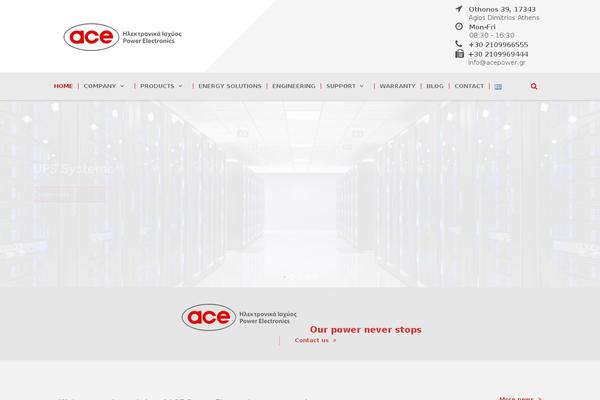 Site using CC Child Pages plugin
