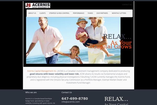Think theme site design template sample