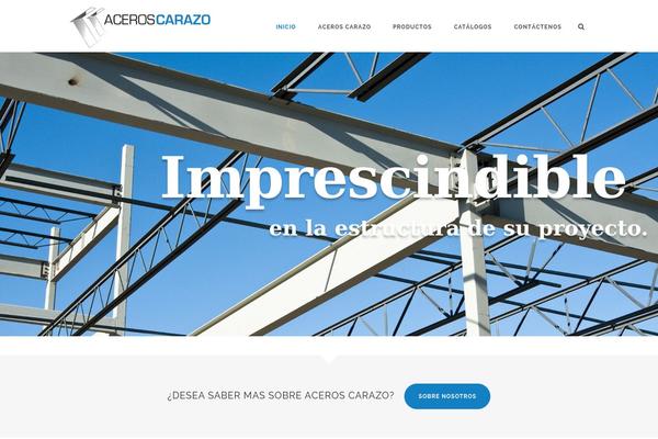 Aperio theme site design template sample