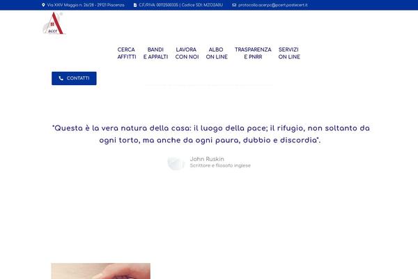 acerpiacenza.it site used Consultus