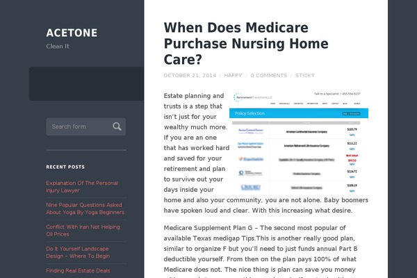 Wilson theme site design template sample