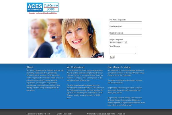 Metric theme site design template sample