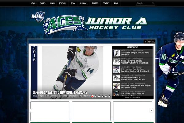 Gameday theme site design template sample