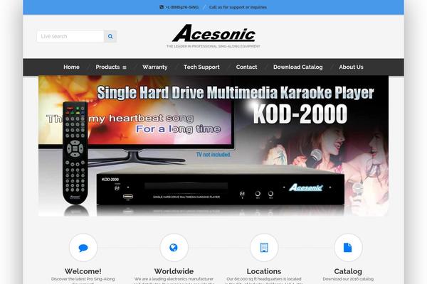 Planetshine-polaris theme site design template sample