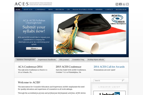 acesonline.net site used Educenter-pro