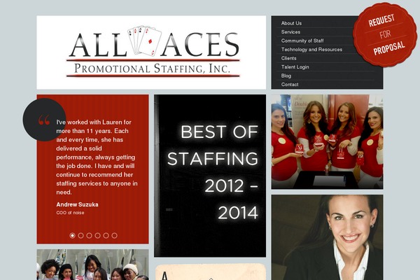 BlankSlate theme site design template sample
