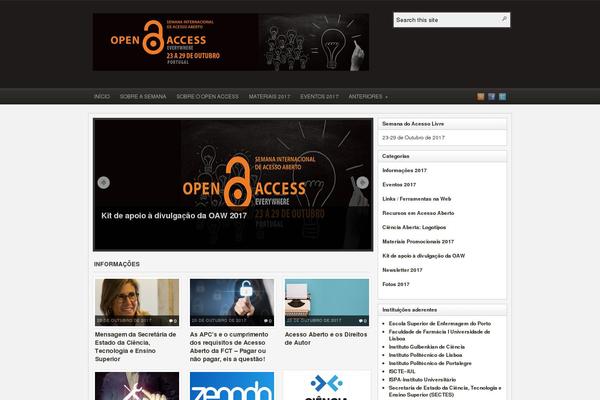 acessoaberto.pt site used Arras-theme.1.4.3.1