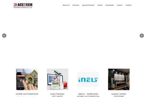 Zero theme site design template sample