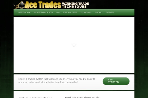 acetrades.org site used Dejavu
