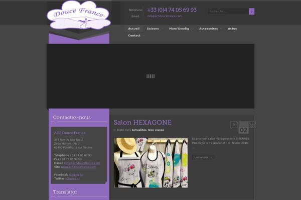 Especial theme site design template sample