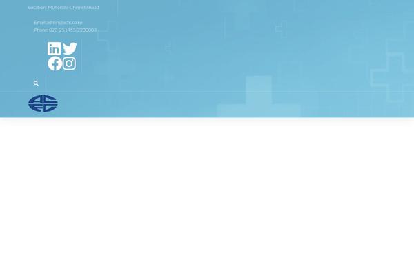 BeClinic theme site design template sample