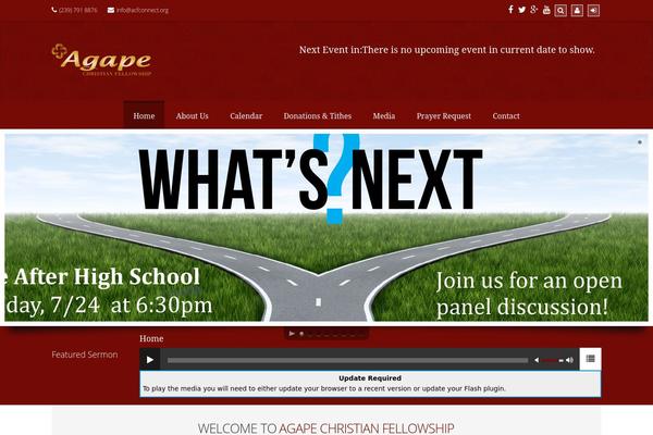 Prayer theme site design template sample