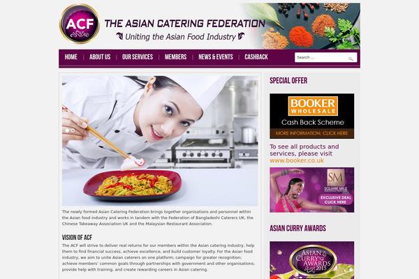 Hannari theme site design template sample