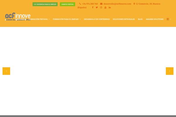 acfinnove.com site used Acf