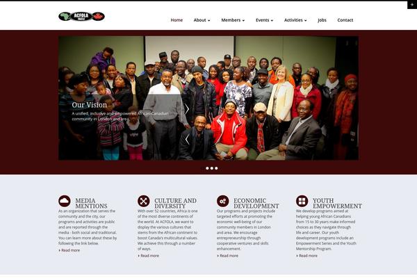 Thekeynote theme site design template sample
