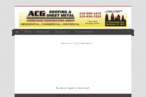 Rising theme site design template sample