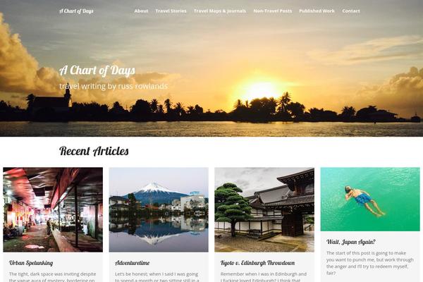 Layers theme site design template sample