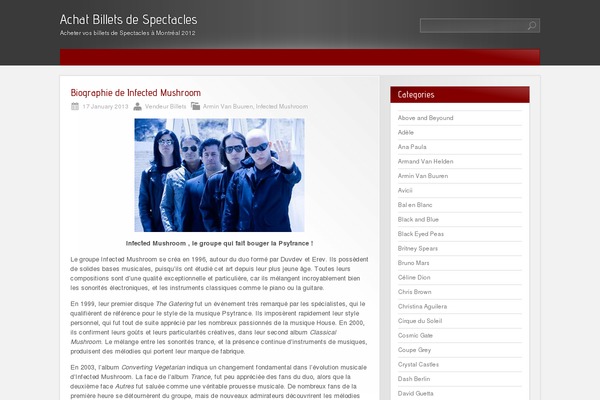 Red Modern theme site design template sample