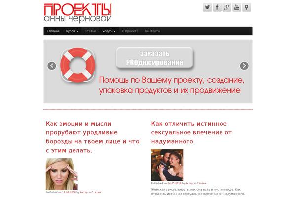 CyberChimps Pro theme site design template sample