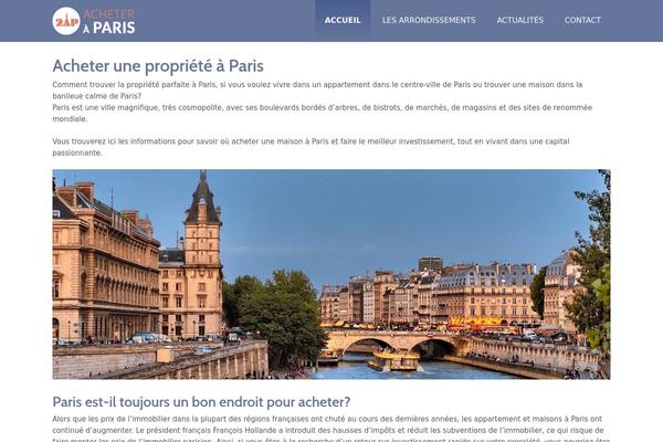 Ferado theme site design template sample
