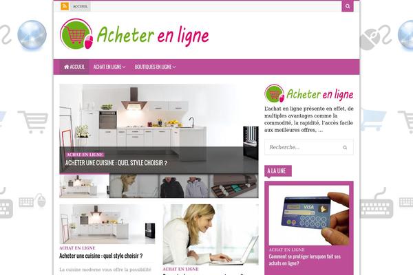 Delipress theme site design template sample