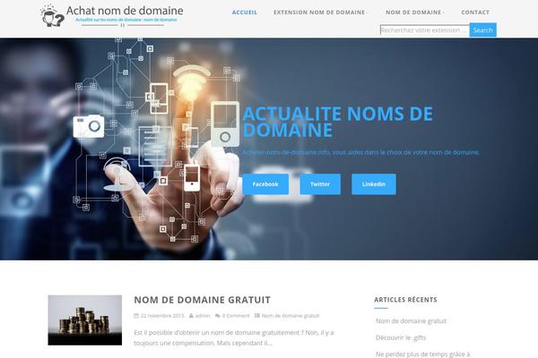 Optimizer theme site design template sample